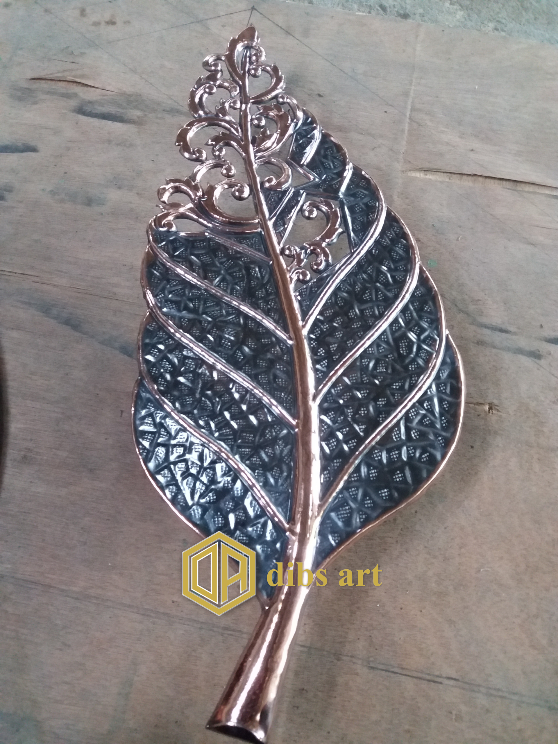 Lampu Dinding Kuningan Daun Klasik Elegan – Dibs Art lampu dinding daun klasik