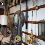 lampu dinding kuningan vintage simple