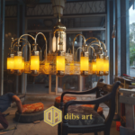 lampu gantung nabawi kuningan