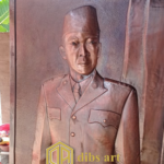 relief tembaga soekarno 1
