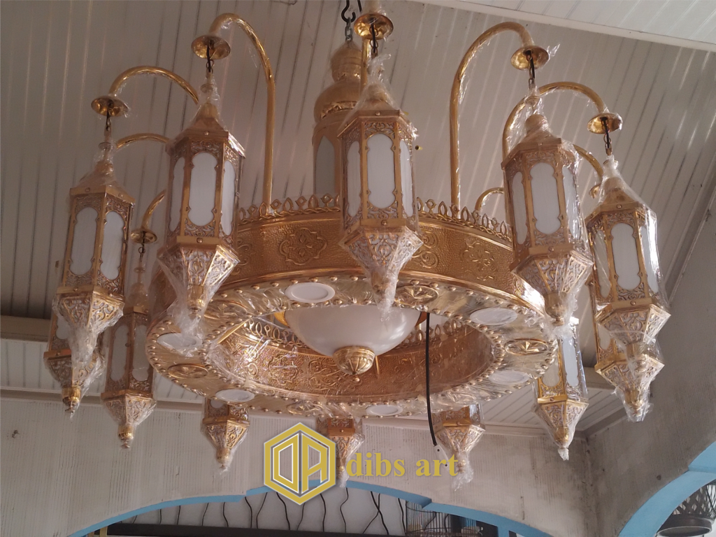 Lampu Gantung Kuningan Maroko Eksotis untuk Dekorasi Elegan lampu gantung kuningan maroko