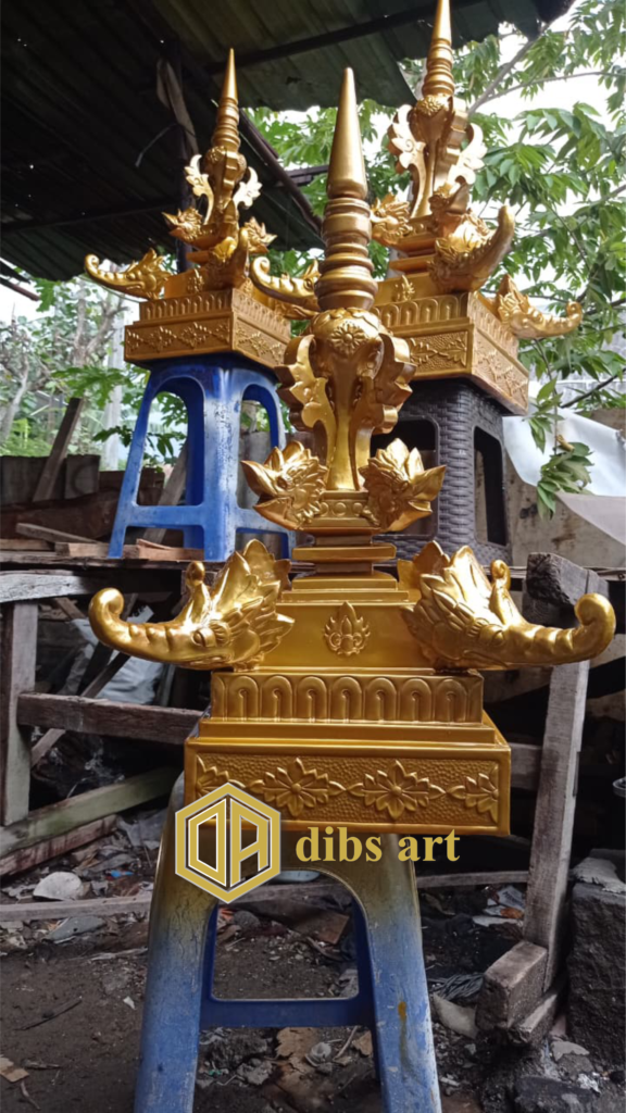 Ornamen Tembaga Atap Rumah Bali Artistik ornamen tembaga atap rumah bali artistik