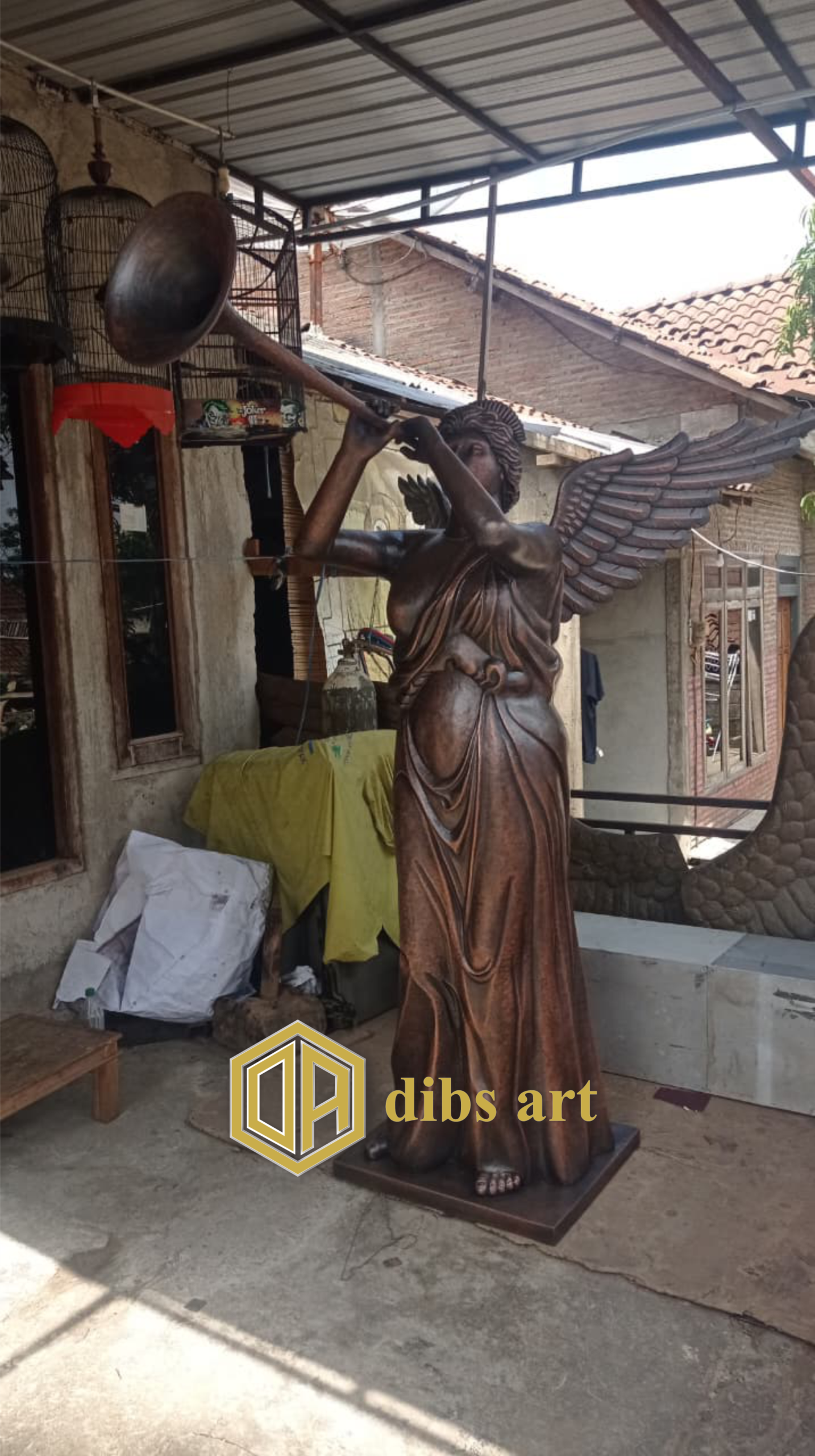 patung tembaga dewi 1