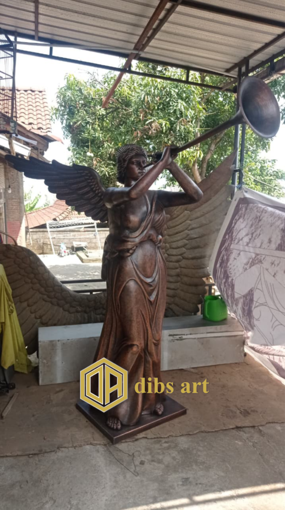 Patung Tembaga Dewi Elegan untuk Dekorasi Artistik Klasik patung tembaga dewi