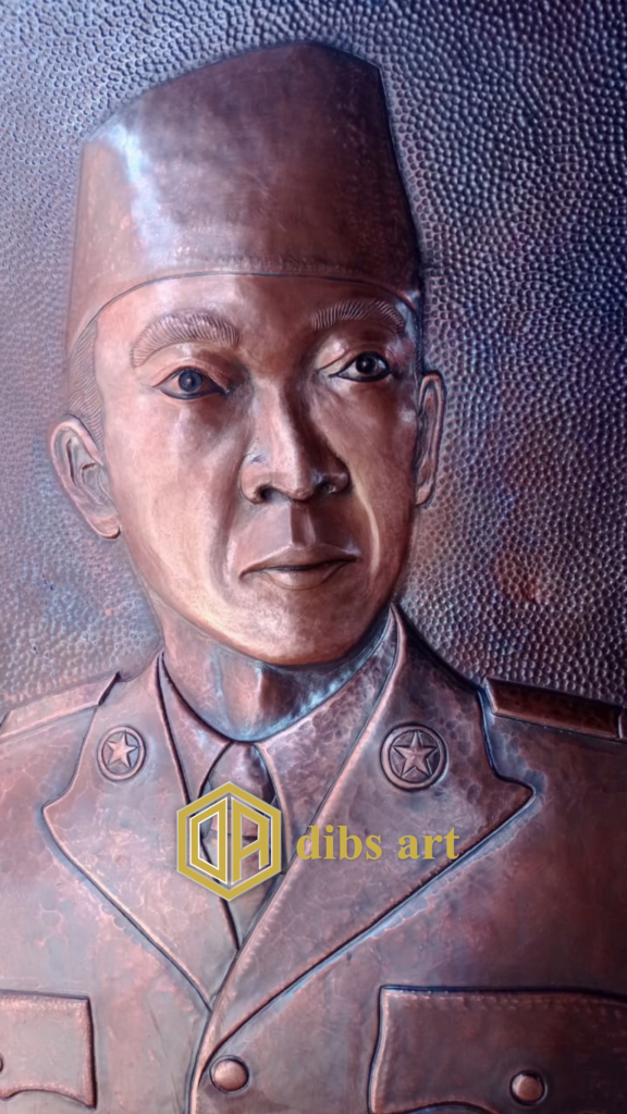 Relief Tembaga Soekarno Artistik relief tembaga soekarno
