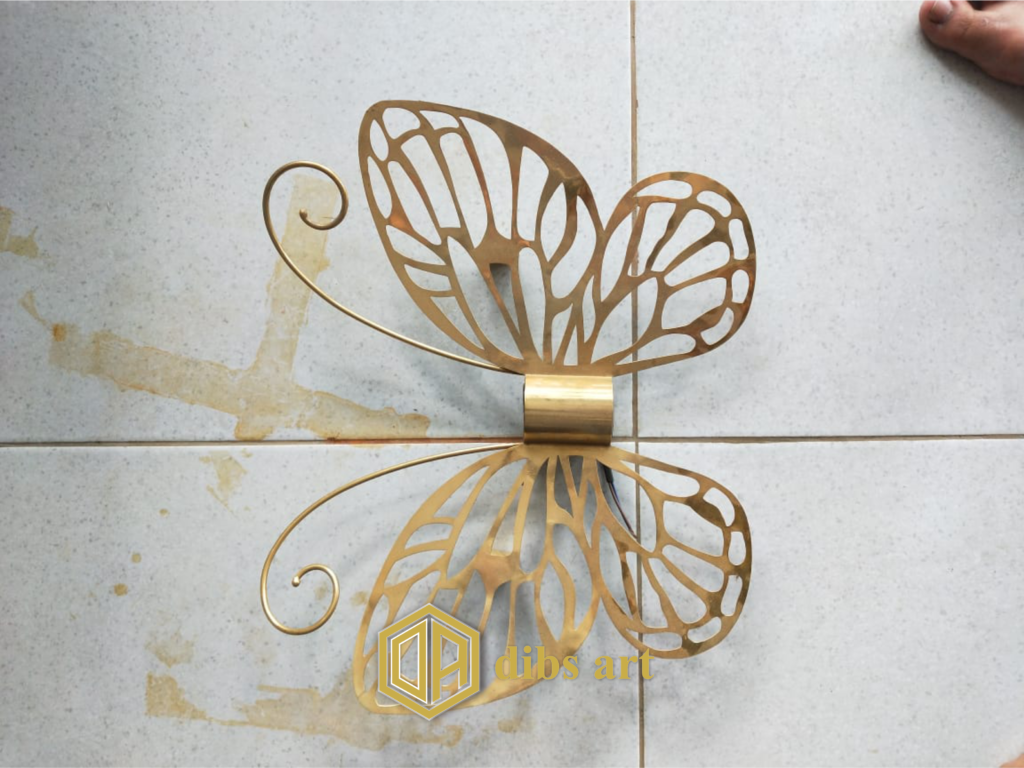 Lampu Dinding Kuningan Kupu-Kupu lampu dinding kuningan kupu kupu