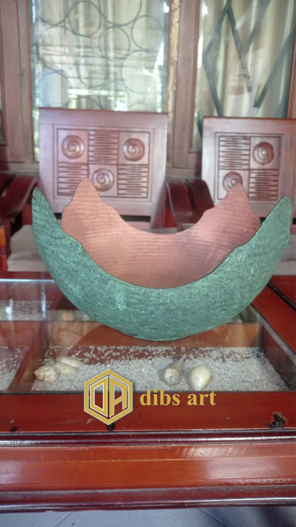 souvenir tembaga vas antik