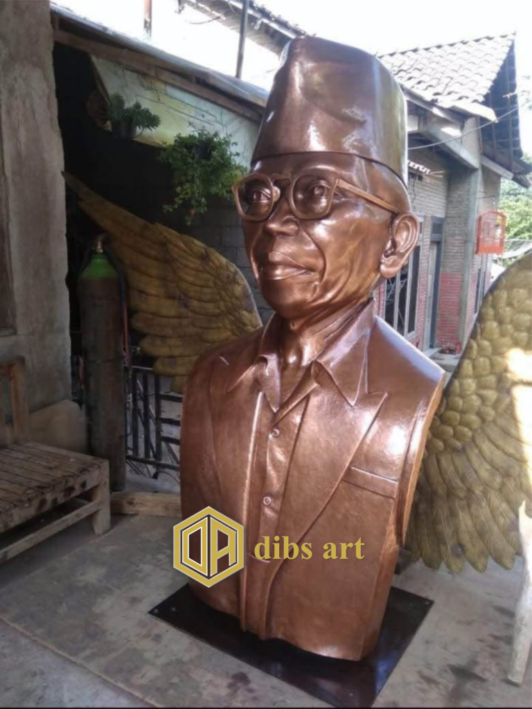 patung tembaga tokoh