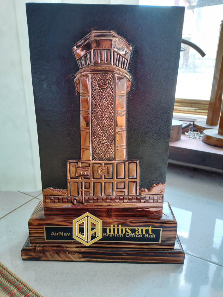 souvenir tembaga airnaf indonesia branch bali