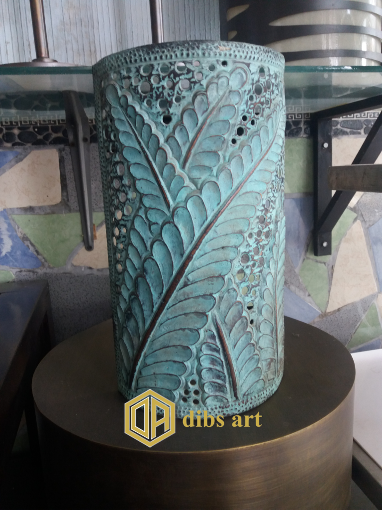 Lampu Dinding Ukir Daun lampu dinding ukir daun
