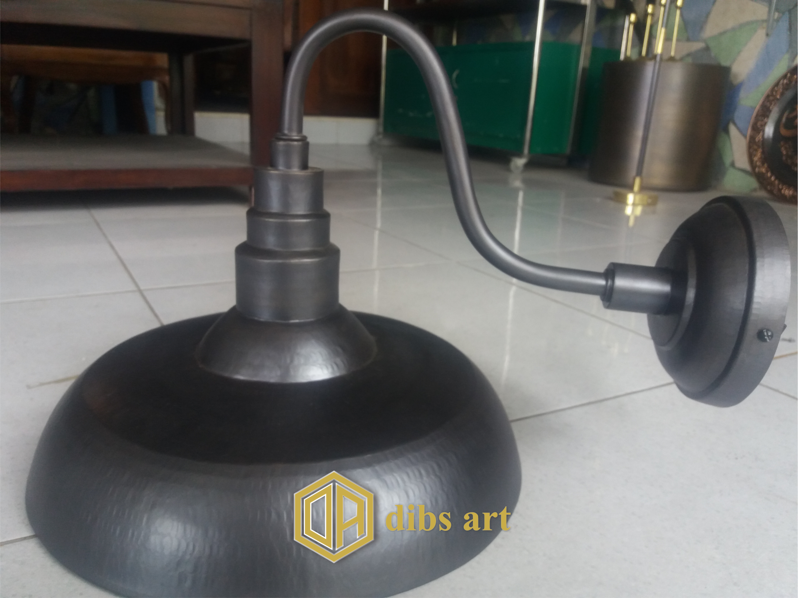 lampu dinding vintage kuningan